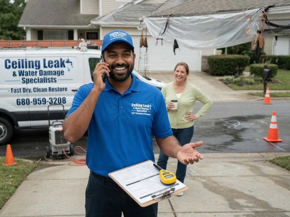 Ceiling Leak Cleanup Dodson, MT FAQs